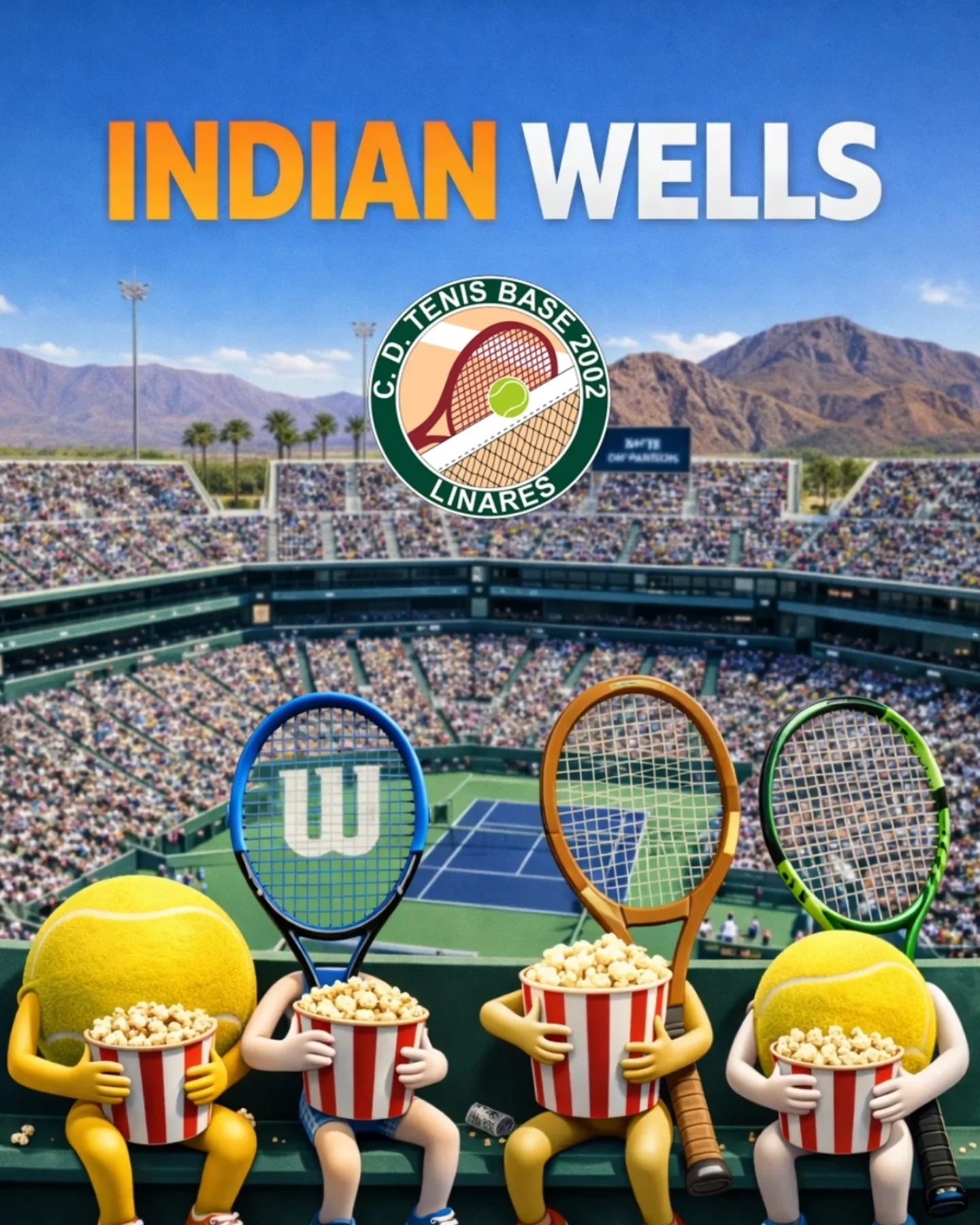 Indian Wells · Cultura del tenis: contenido de Club Tenis Base Linares