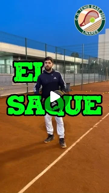 Sergio explica el saque: contenido de Club Tenis Base Linares