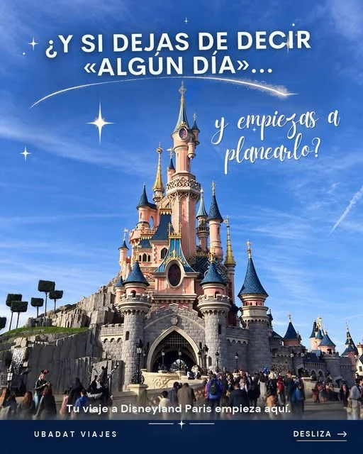 Publicación de Ubadat Viajes sobre viajes a Disneyland